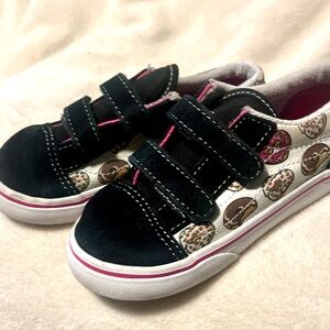 Vans Kids' Black and White Donut Sneakers